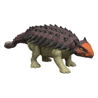 Jurassic World Rebirth Action Figure with Sound Wild Roar Ankylosaurus 7 cm