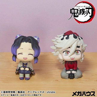 Kimetsu no Yaiba Look Up PVC Statue Shinobu Kocho Smile Ver. & Douma 11 cm (with gift)