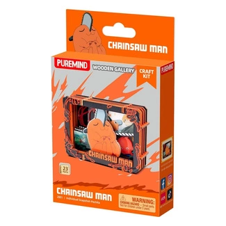 Chainsaw Man Model Kit Wooden Gallery (S) Pochita