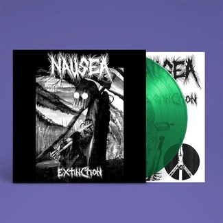 NAUSEA Extinction GREEN LP