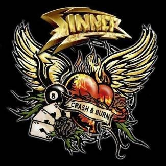 SINNER Crash & Burn Limited Edition CD