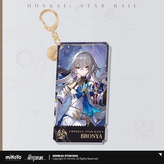 Star Rail Character Acrylic Keychain Bronya 9 cm