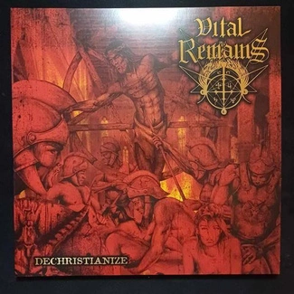 VITAL REMAINS Dechristianize MARBLED 2LP