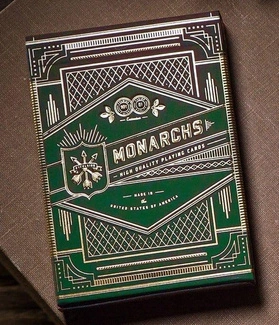 Theory 11 Playing Cards Monarch Green