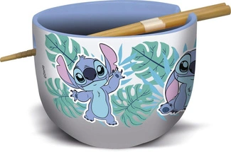 Lilo & Stitch Ramen Bowl with Chopsticks Stitch Aloha