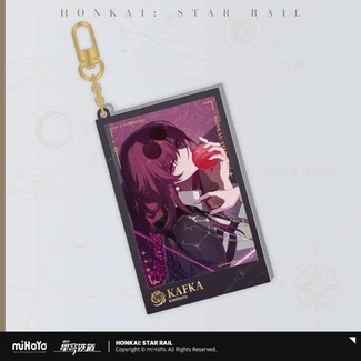 Star Rail Countdown Departure Series Acrylic Keychain Kafka Glitter 9 cm