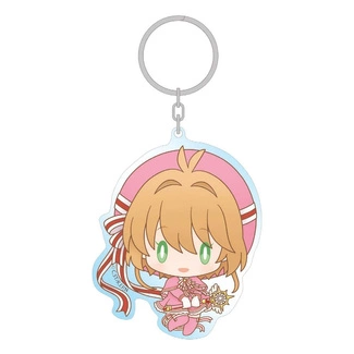 Clear Card Acrylic Keychain Sakura Kinomoto 8 cm