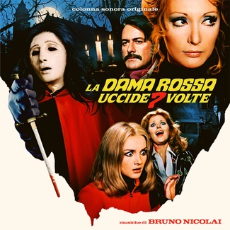 BRUNO NICOLAI La Dama Rossa Uccide 7 Volte 2LP