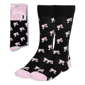 Barbie Socks Logo Black 36-43