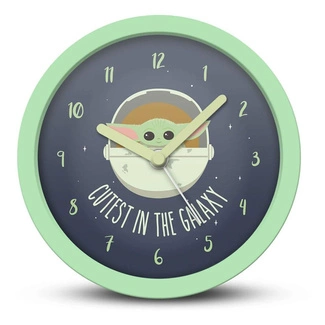 The Mandalorian Desk Clock Cutest in the Galaxy