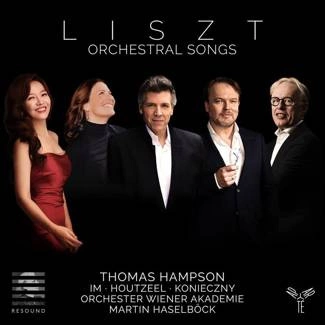 LISZT Orchestral Songs Orchester Wiener Akademie Haselbock Hampson Sunhae Im CD DIGIPAK