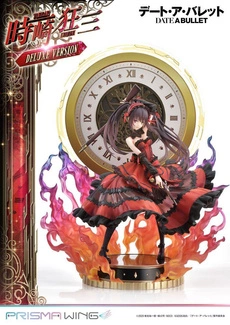 Date A Bullet Prisma Wing PVC Statue 1/7 Kurumi Tokisaki Deluxe Version 37 cm