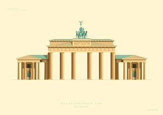 Brandenburger Tor PLAKAT