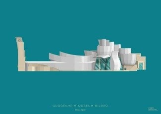 Guggenheim Bilbao PLAKAT