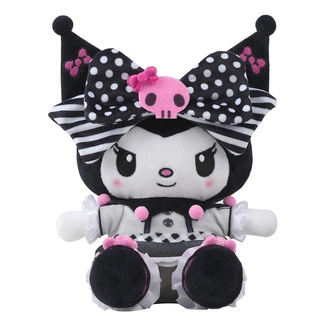 Sanrio Pink Black Party Series Plush Figure Kuromi 22 cm