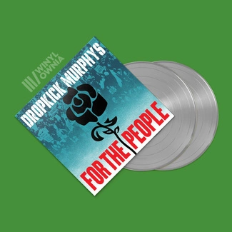 DROPKICK MURPHYS For The People SILVER INDIE 2LP