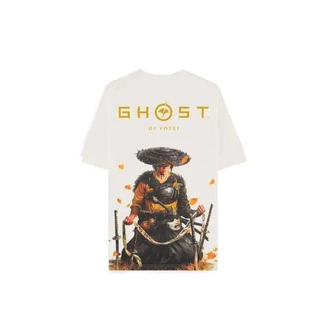 Ghost of Yotei T-Shirt Samurai Loose Fit Size L