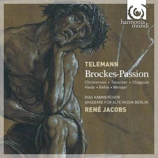 TELEMANN Brockes-Passion Akademie Fur Alte Musik Berlin Jacobs RIAS Kammerchoir Christensen 2CD DIGIPAK