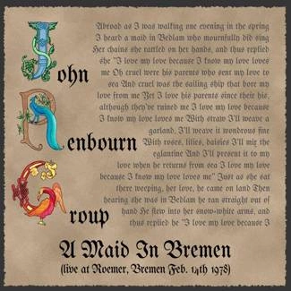 JOHN RENBOURN GROUP A Maid In Bremen CD DIGIPAK