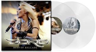 DORO Magic Diamonds - Best Of Ballads CLEAR 2LP