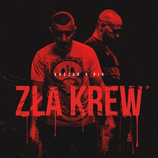 KACZOR X PIH KSIĄŻKA Z PŁYTĄ CD Zła Krew Ep książka z płytą CD