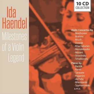HAENDEL, IDA Milestones Of A Violin Legend 10CD