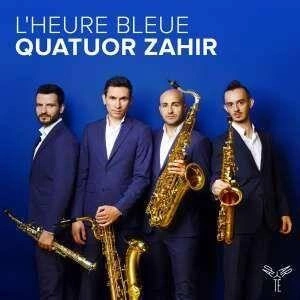 QUATUOR ZAHIR L'Heure Bleue Boulange Debussy Finzi Poulenc Ravel Waksman CD DIGIPAK