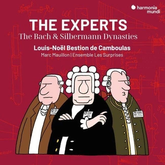 THE EXPERTS The Bach & Silbermann Families De Camboulas Ensemble Les Surprises Mauillon CD DIGIPAK