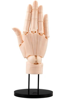 Takahiro Kagami PVC Artist Support Item Hand 1/1 Model/R Pale Orange 21 cm