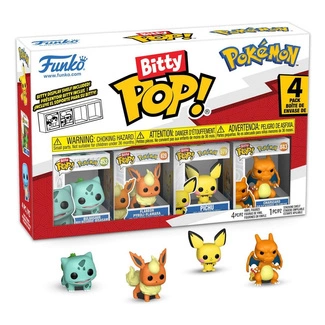 Pokémon Bitty Funko POP! figurka 4-Pack Series 3 2 cm
