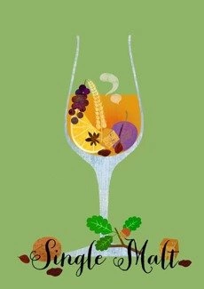 Single Malt Whiskey PLAKAT