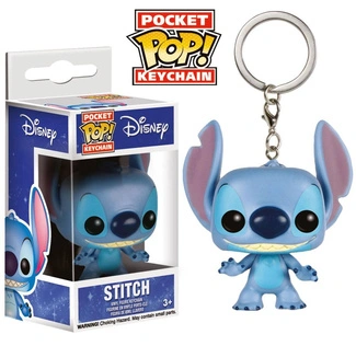 Lilo & Stitch Pocket Funko POP! Vinyl Keychain Stitch 4 cm