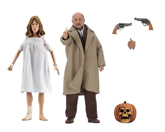 Halloween 2 Retro Action Figure 2-Pack Doctor Loomis & Laurie Strode 20 cm