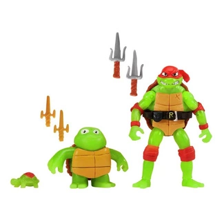 Mutant Mayhem Action Figure 3-Pack Raphael Evolution 10 cm