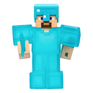 Minecraft Heroes of Goo Jit Zu Meteor Madness Stretch Figure Steve 12 cm