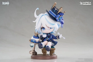 Genshin Impact PVC Statue Furina Amai Gogo no Sanbika Chibi Chara Ver. 13 cm
