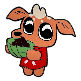 Cult of The Lamb Pin Badge Dinner 5 cm