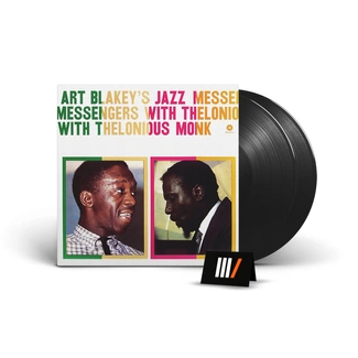 ART BARKLEY & JAZZ MESSENGERS Art Blakey’s Jazz Messengers With Thelonious Monk 2LP