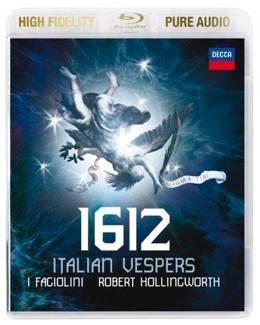 I FAGIOLINI 1612 Italian Vespers BLU-RAY AUDIO DISC