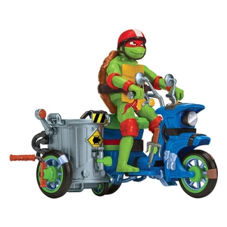 Mutant Mayhem Action Figure Raphael & Scooter with Sidecar 11 cm