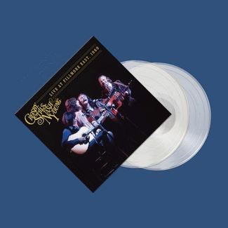 CROSBY, STILLS, NASH & YOUNG Live At Fillmore East, 1969 2LP Clear