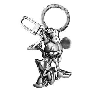 Mickey Mouse Pewter-Keychain Minnie