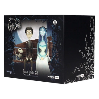 Corpse Bride Gift Set figure & Keyring Victor & Emily