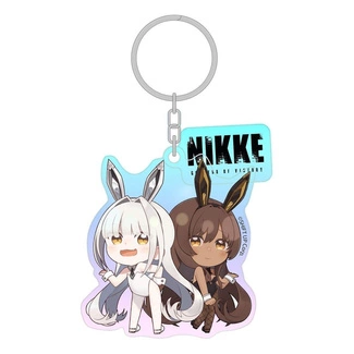 Nikke Acrylic Keychain Blanc & Noir Holographic 7 cm