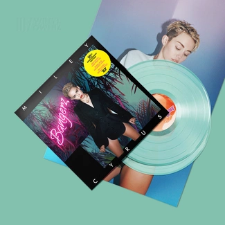 MILEY CYRUS Bangerz 2LP SEA GLASS