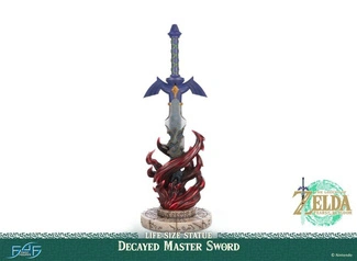 Tears of the Kingdom Life Size Statue 1/1 Decayed Master Sword 28 cm
