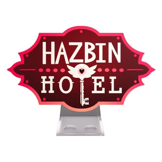 Hazbin Hotel Nightlight Logo Stand 13 cm