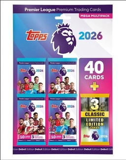 Premier League 2025/26 Trading Cards Mega Multipack