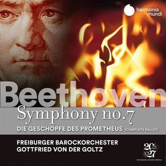BEETHOVEN Symphony no 7 Freiburger Barockorchester Goltz 2CD DIGIPAK