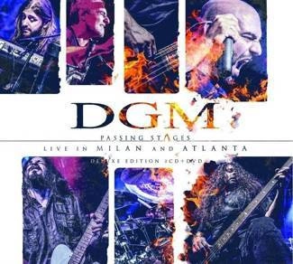 DGM Passing Stages Live In Milan And Atlanta 2CD+DVD DIGIPAK